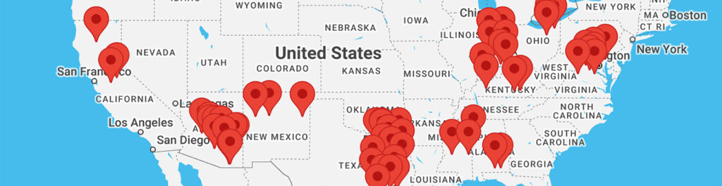 PHI Air Medical Coverage Map Medical Evac