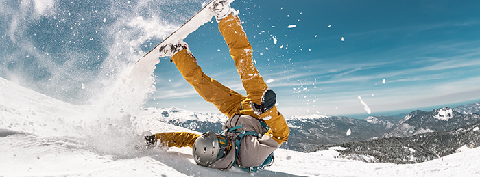 What To Do When You Crash When Snowboarding