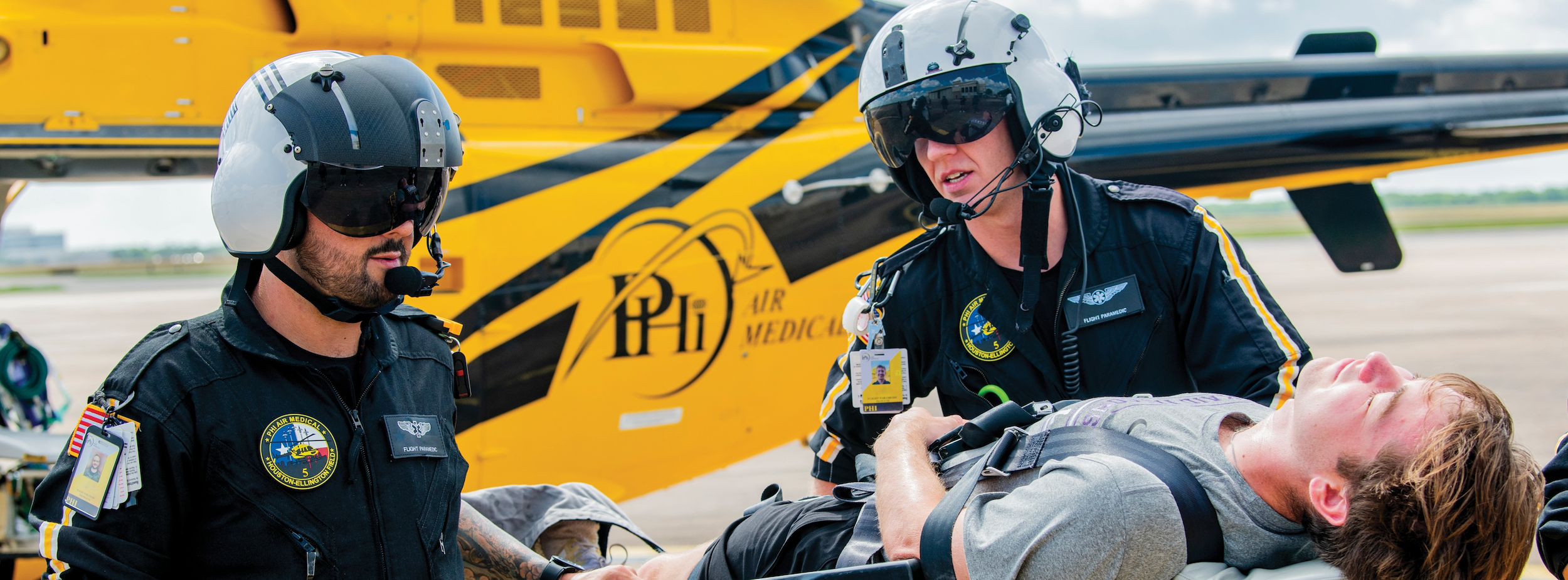 PHI Flight Paramedic Care In Air