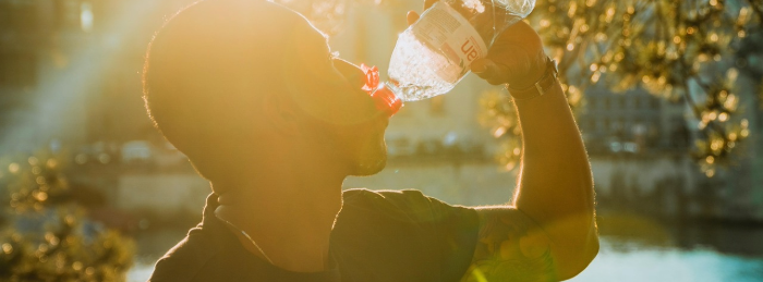 Cold water can cause shock if you're overheated