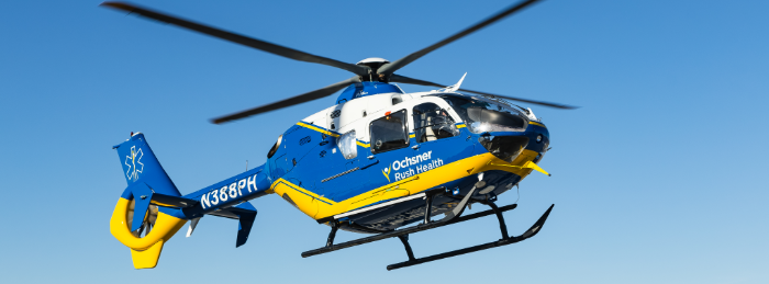 PHI Air Medical Ochsner EC-135