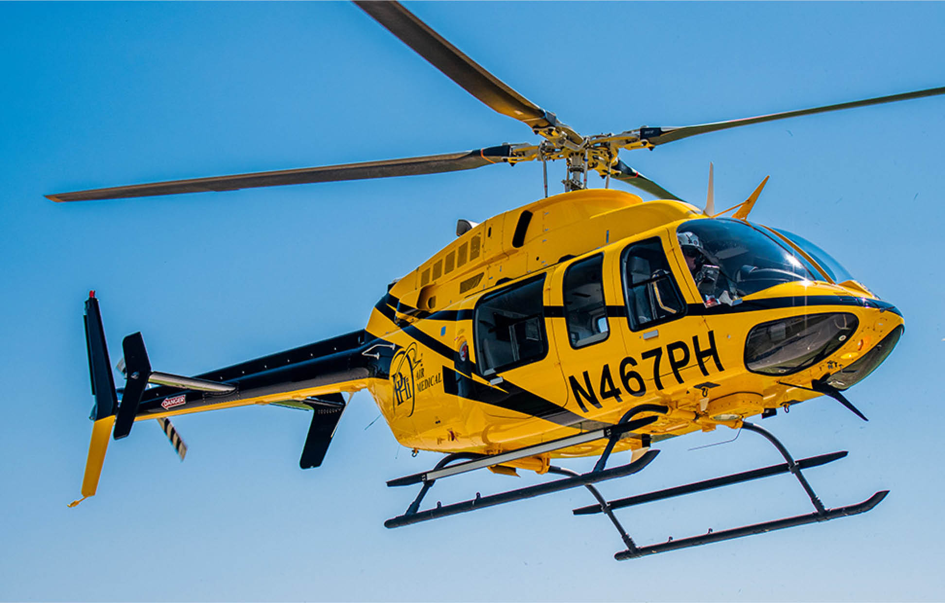 PHI Bell 407 helicopter serving Bastrop County ESD #3